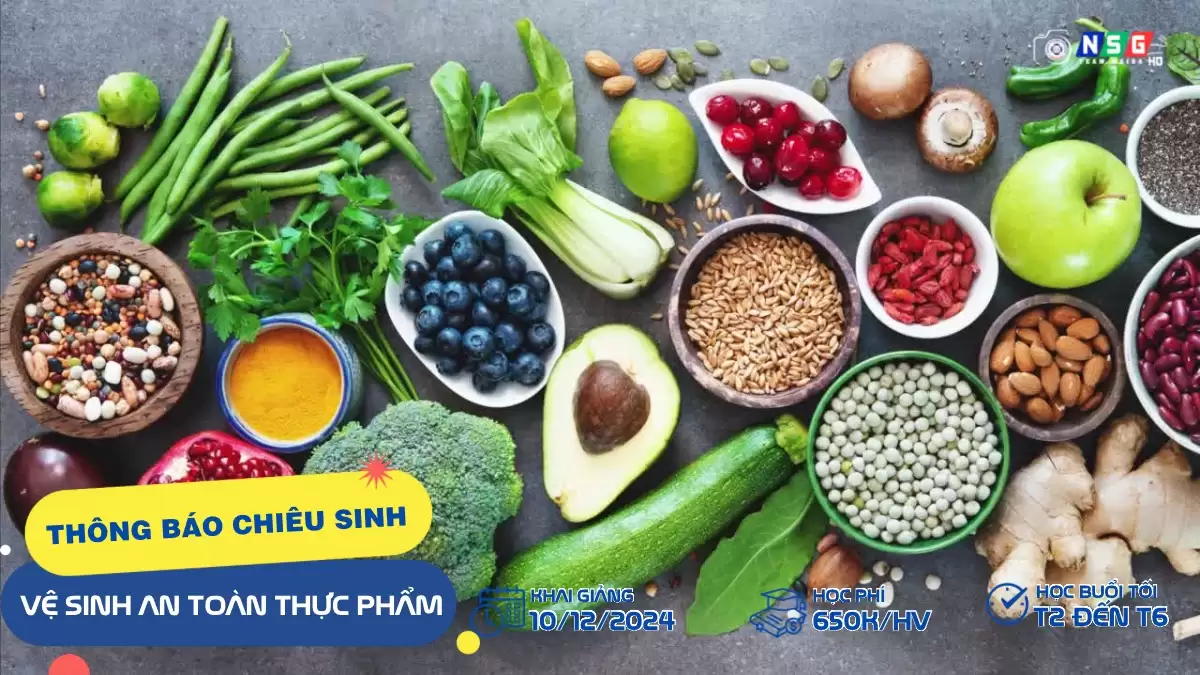 Video – Chiêu sinh lớp Vệ sinh An toàn thực phẩm