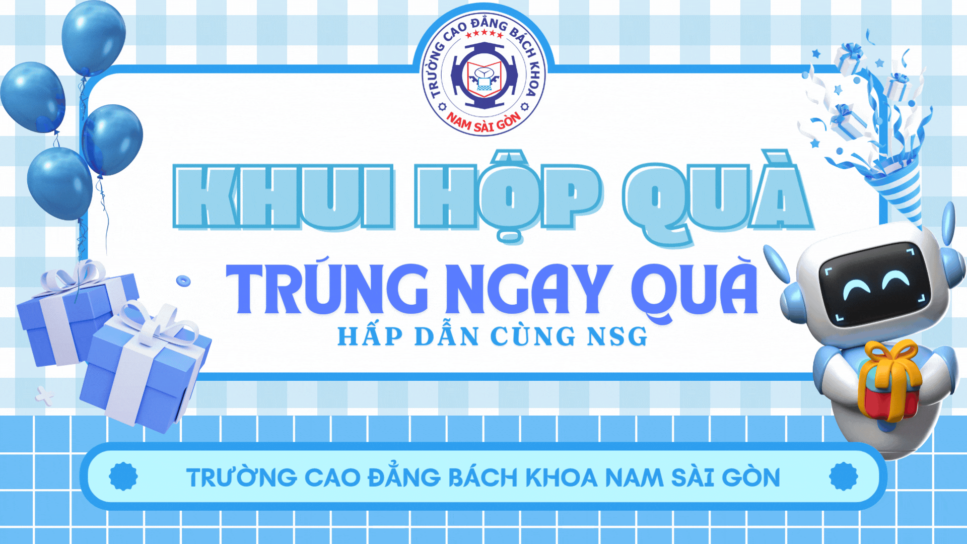 Thiết kế trò chơi khui hộp quà nhận quà tặng